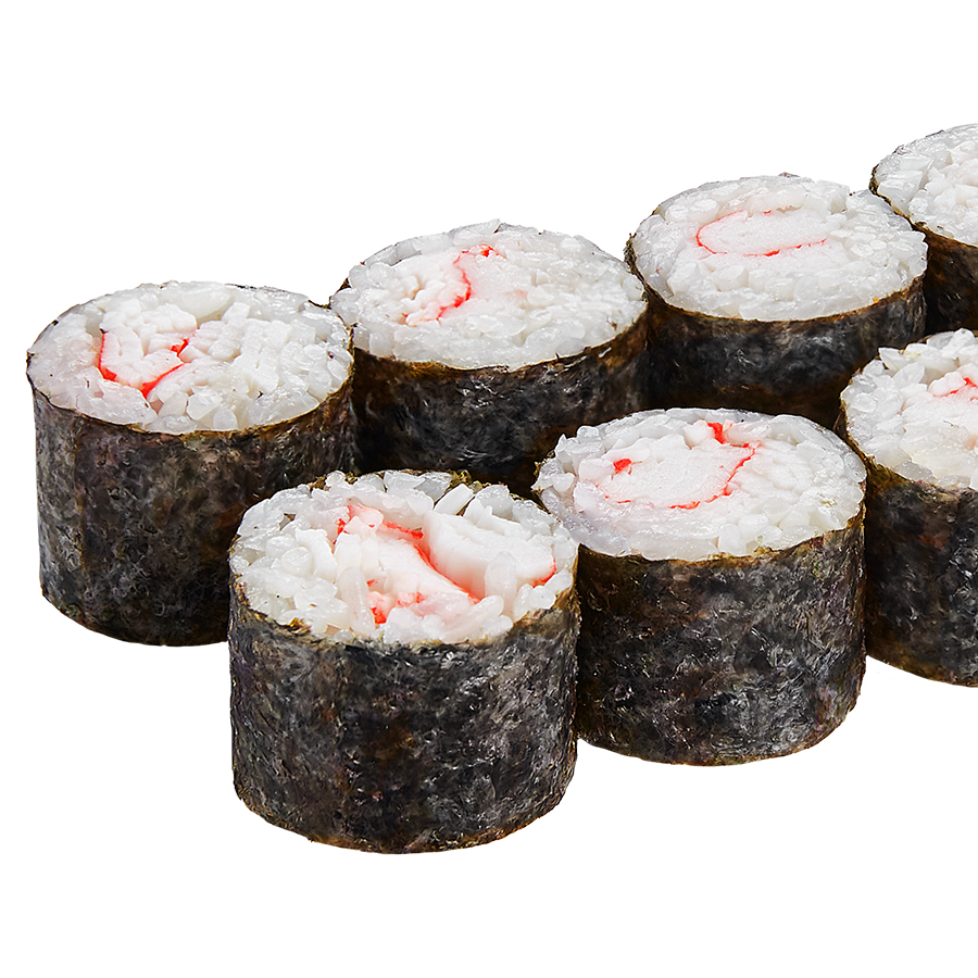 Маки с крабом