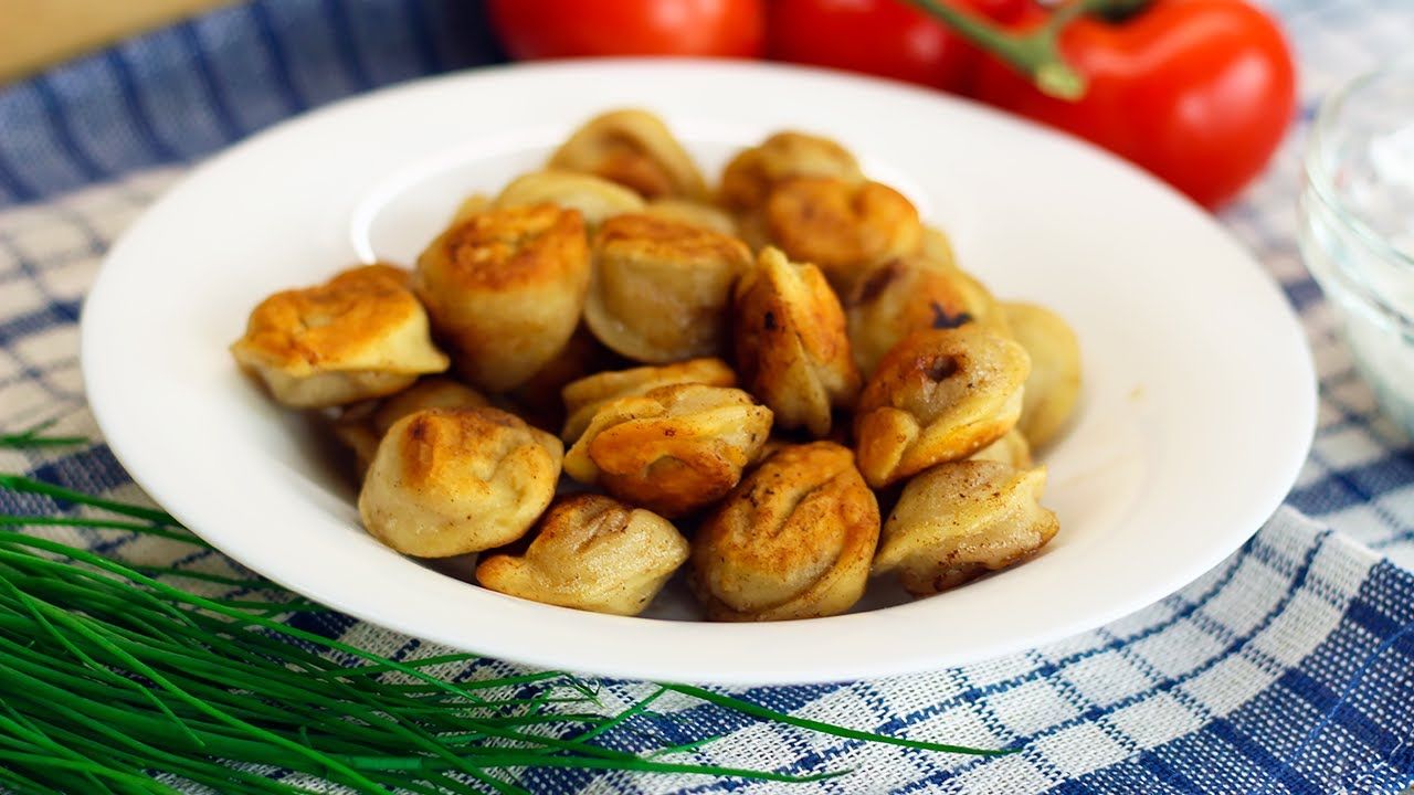 Пельмени жаренные