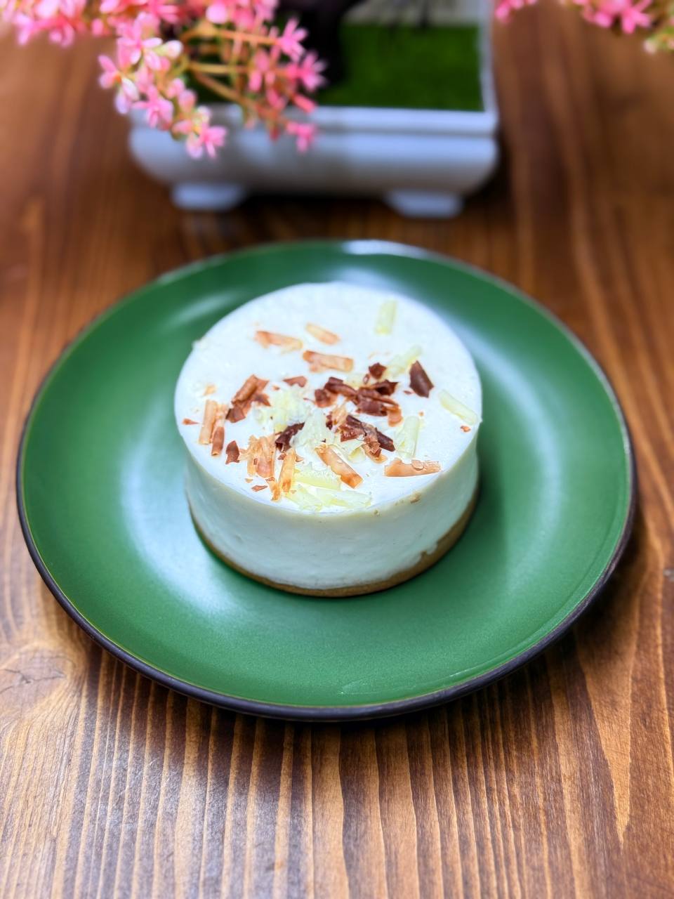 Чизкейк с Грушей и Шоколадом.