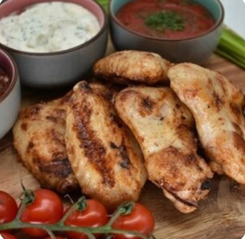 Шашлык из куриных крылышек