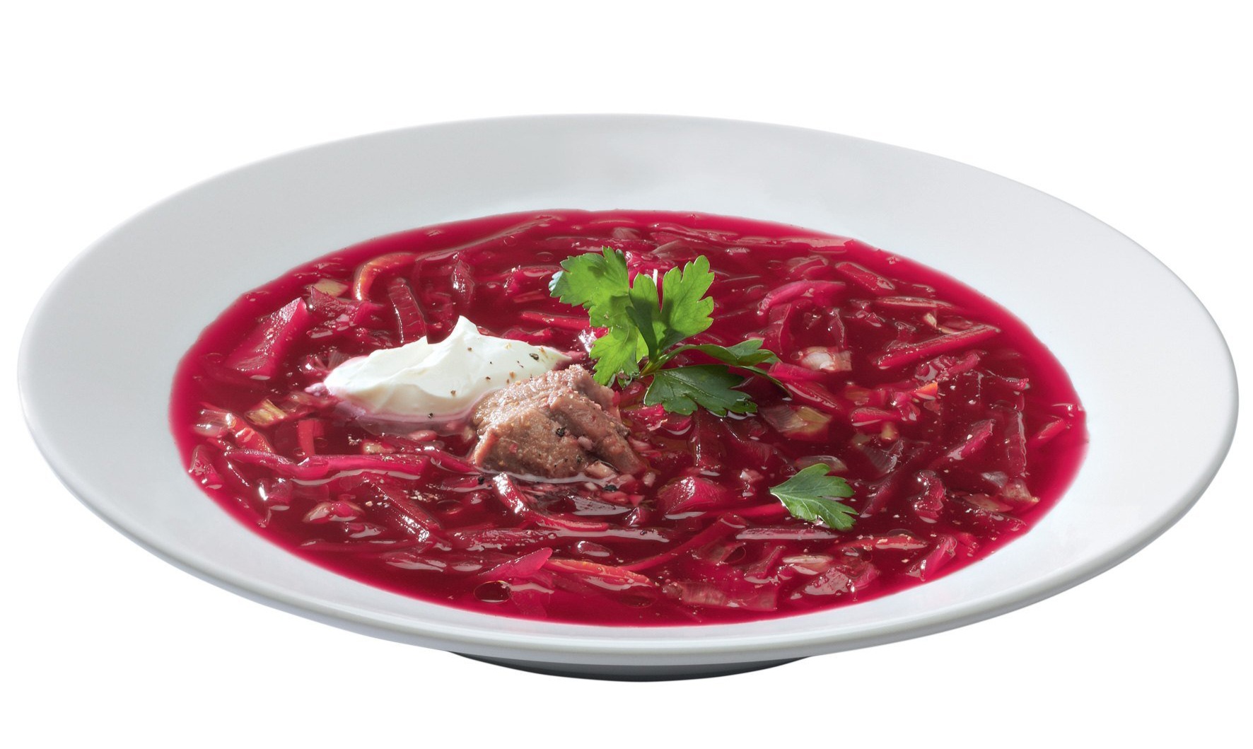 Борщ из курицы