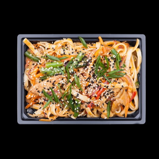 Wok лапша удон+ говядина