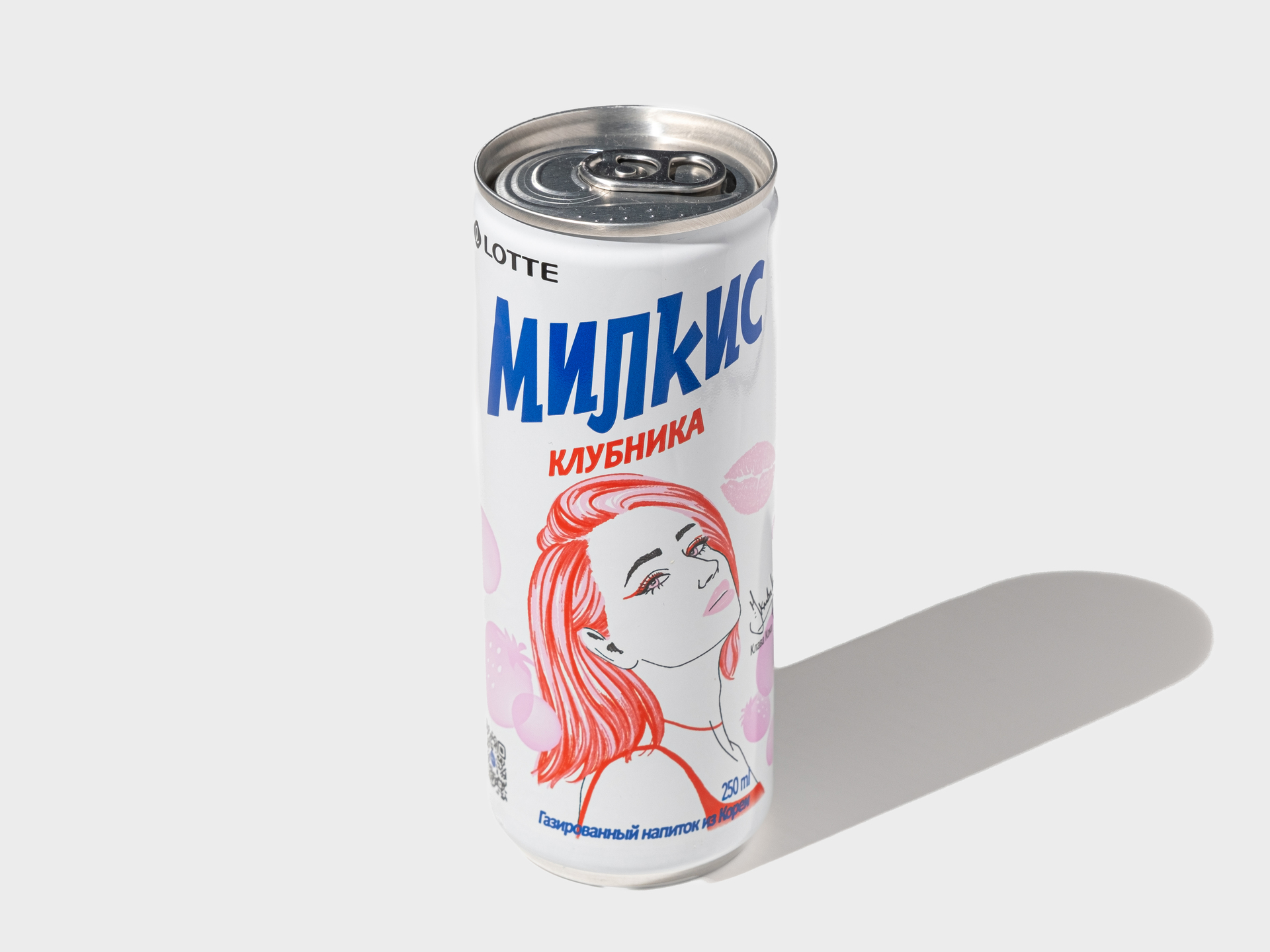 Напиток безалкогольный Милкис 250 мл. Клубника