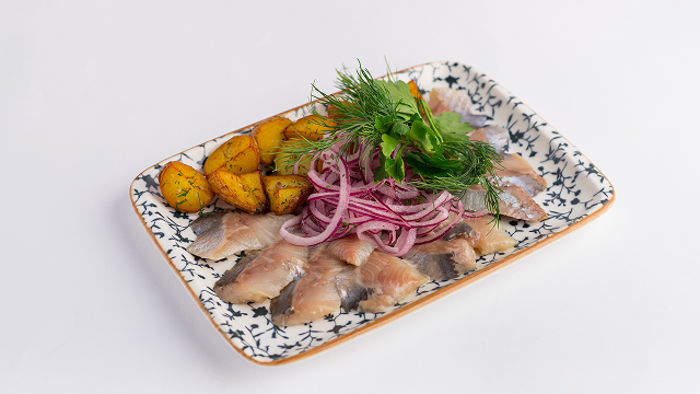 Сельдь с картофелем