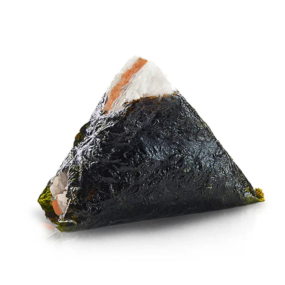 Онигири с лососем терияки