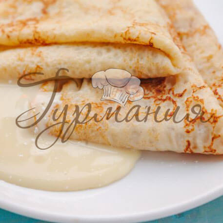 Блины со сгущенкой