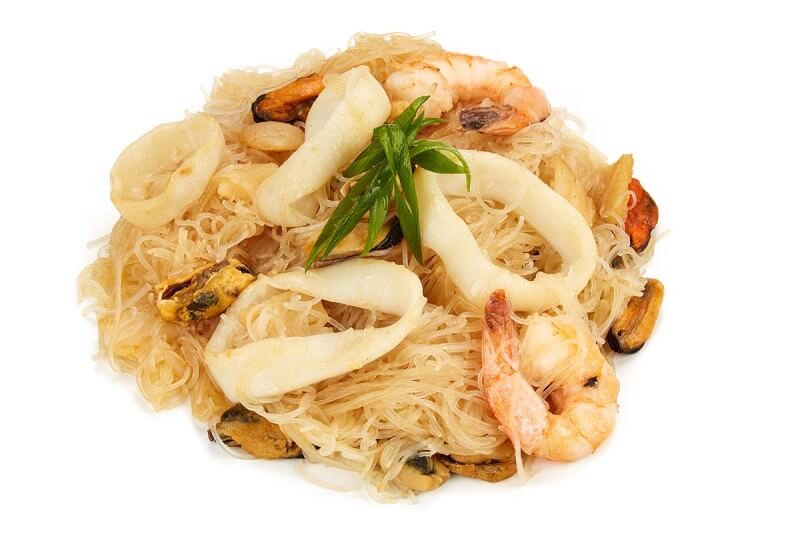 Фунчоза с морепродуктами