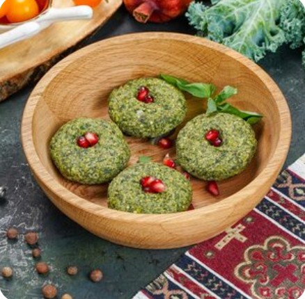 Пхали со шпинатом