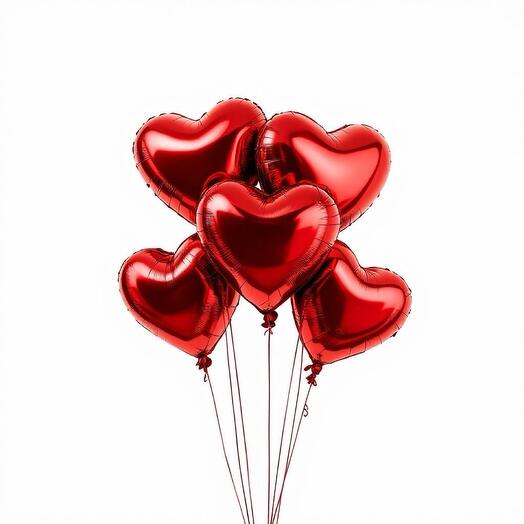 Шар-сердце фольгированный