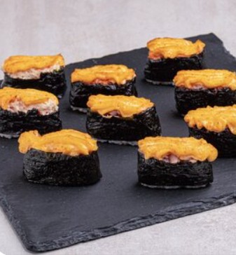 Запеченный гункан сет