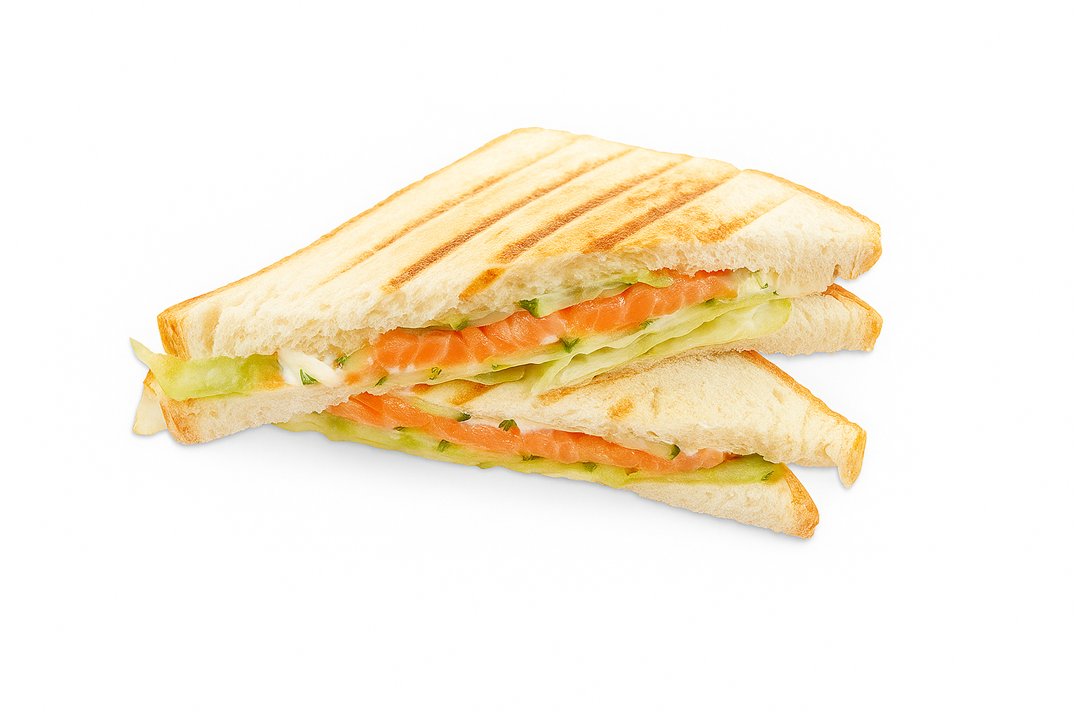 Сэндвич с лососем