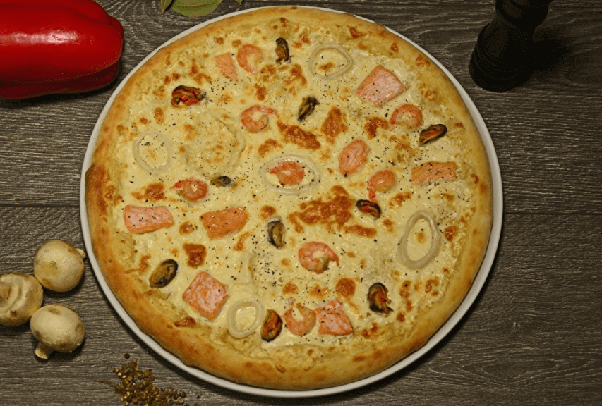 Пицца Морская. 700 гр.