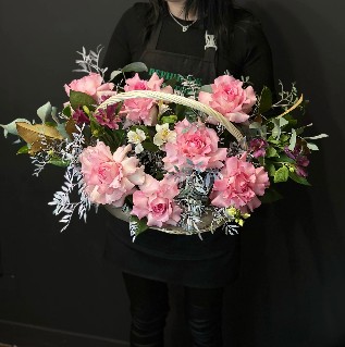 Корзина "Цветочный лес"