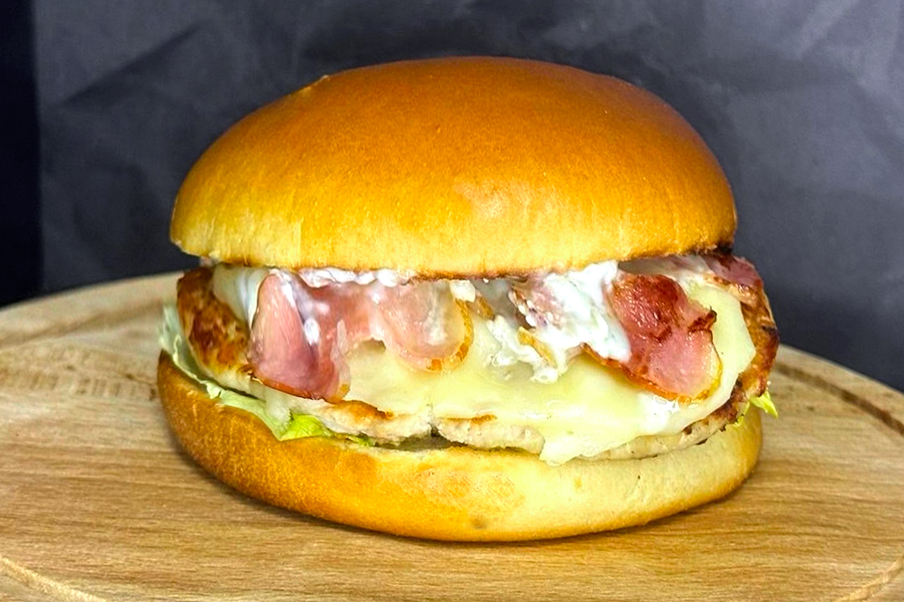 Бургер Блю-Чиз и фри