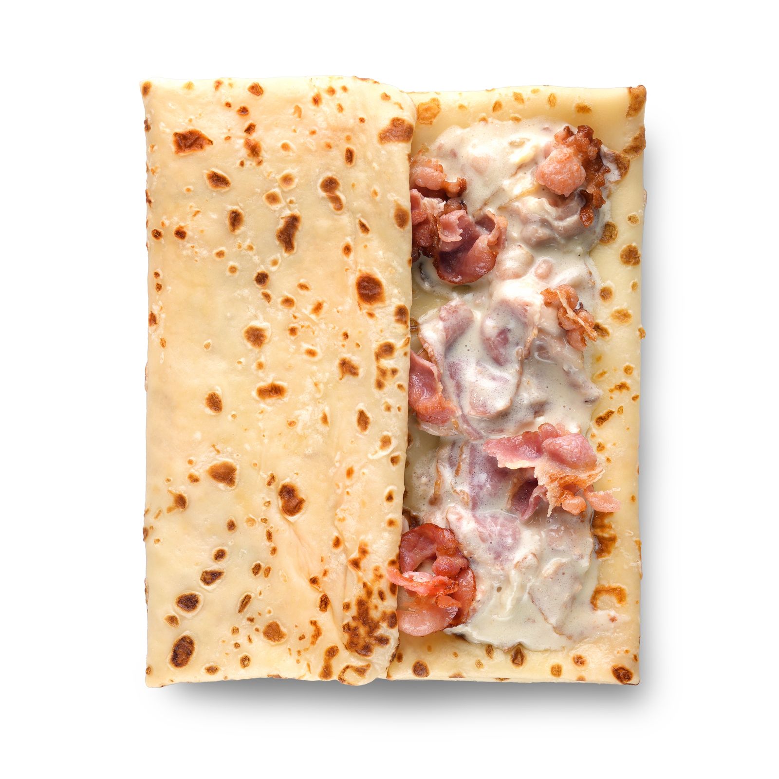 Блин карбонара