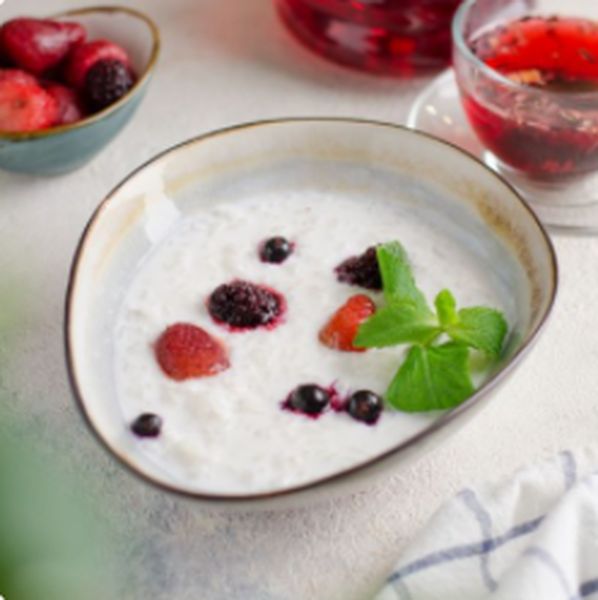 Каша рисовая на кокосовом молоке