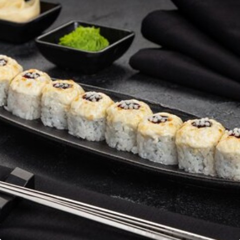 Запеченный сырный ролл