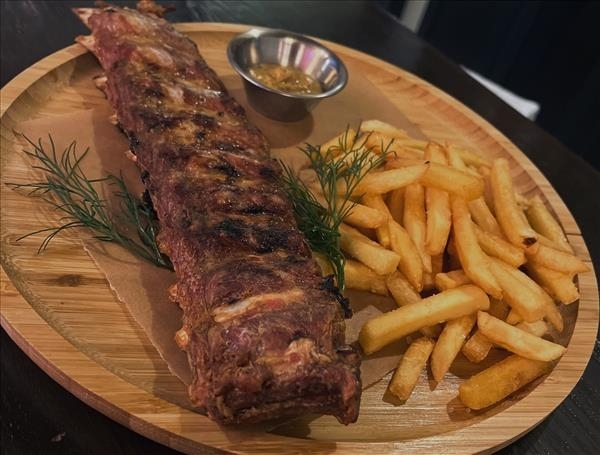 Свиные ребрышки по-баварски