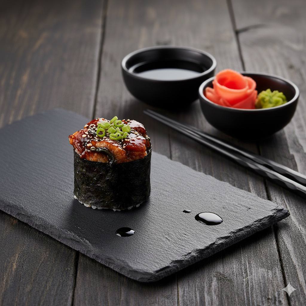 Суши "Спайси угорь"