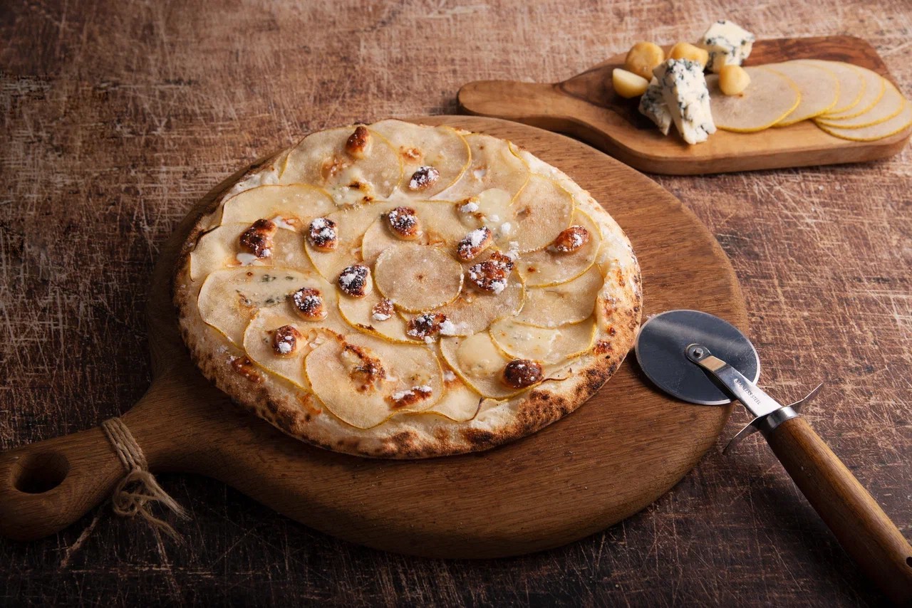 Груша и голубой сыр