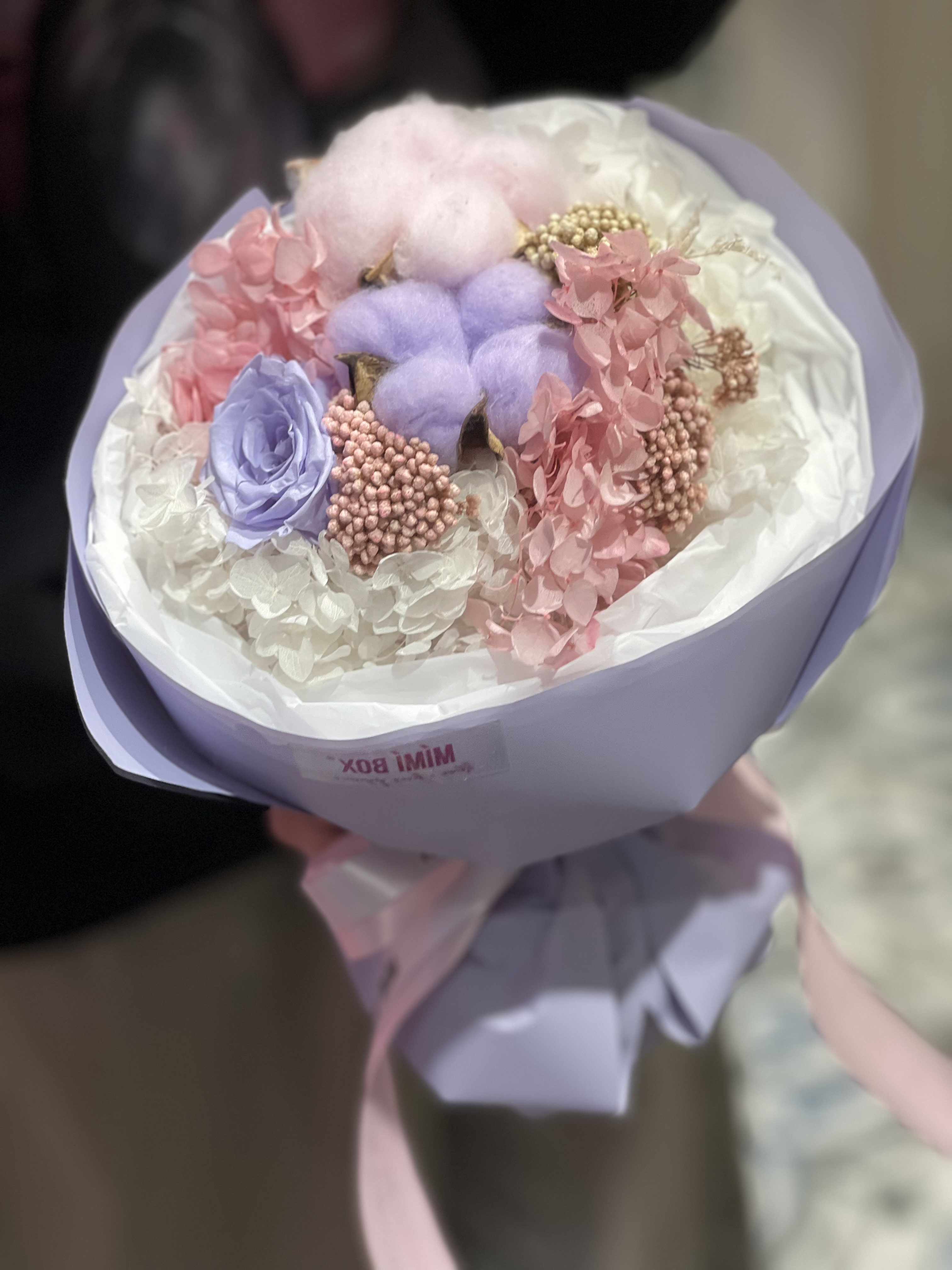 Букет «Сиреневое небо»