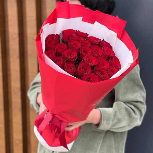 25 роз букет