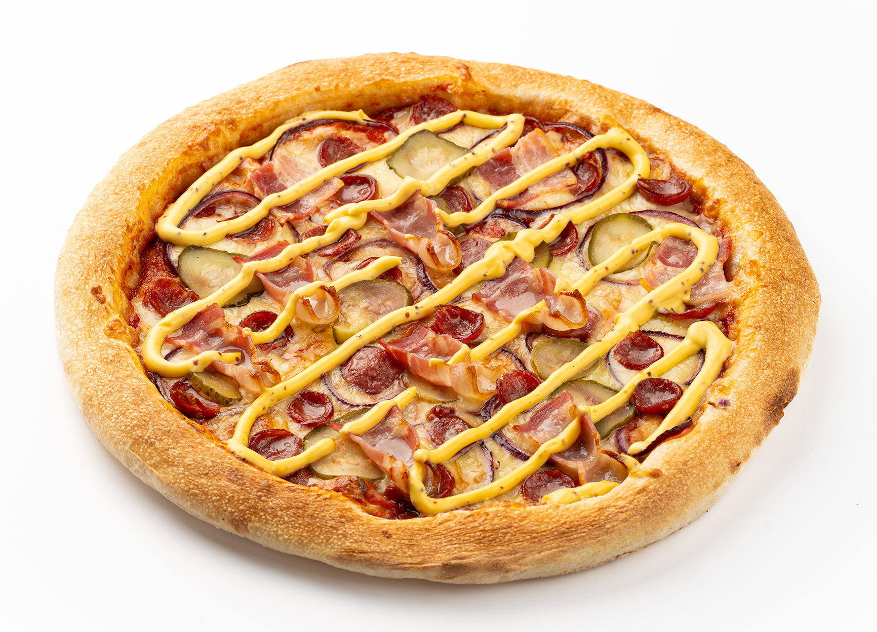 Пицца Охотничья 25 см Тонкое