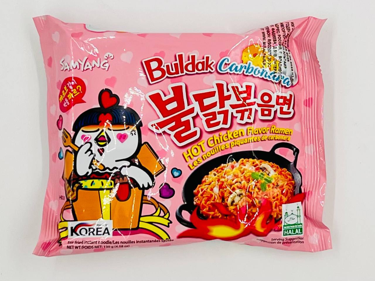 Лапша "Buldak" сливочная карбонара