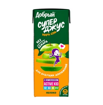 Добрый Супер Джус: яблоко