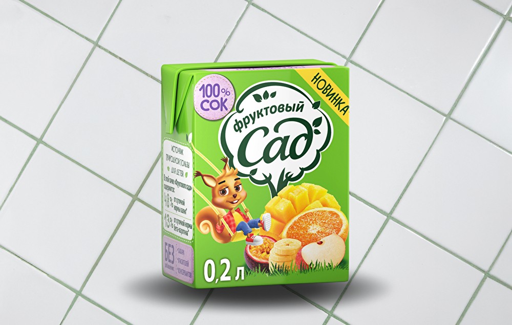 Сок мультифруктовый 0,2 л
