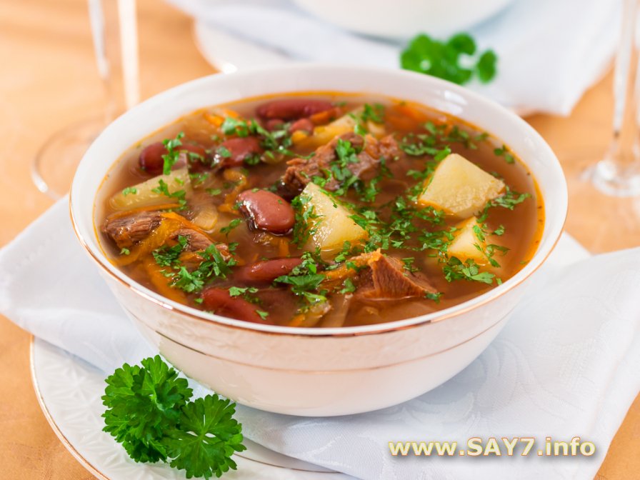 Суп с бобовыми