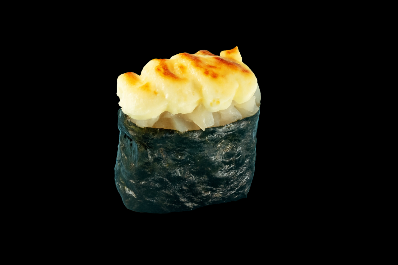 Запеченный гункан эби 