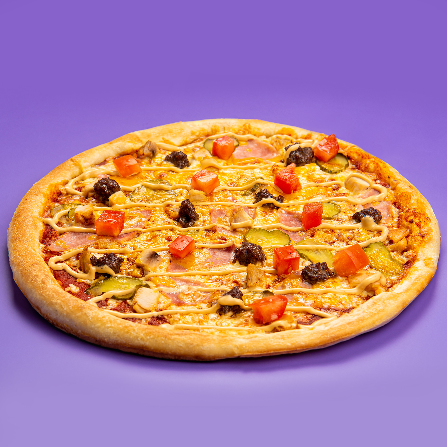 Пицца Чизбургер 25 см