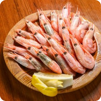Креветки отварные