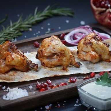 Шашлык из куриной голени