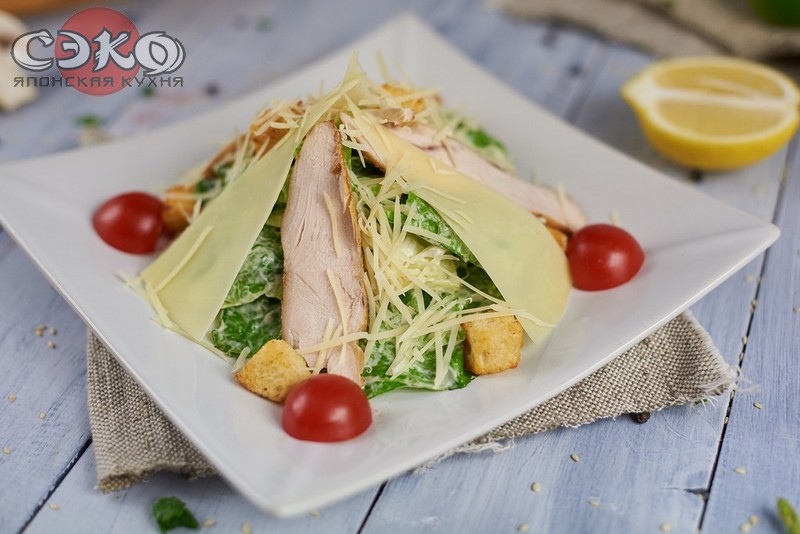 Цезарь с курицей