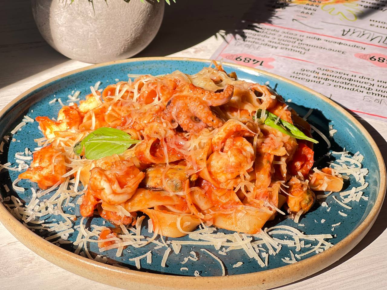 Паста с морепродуктами
