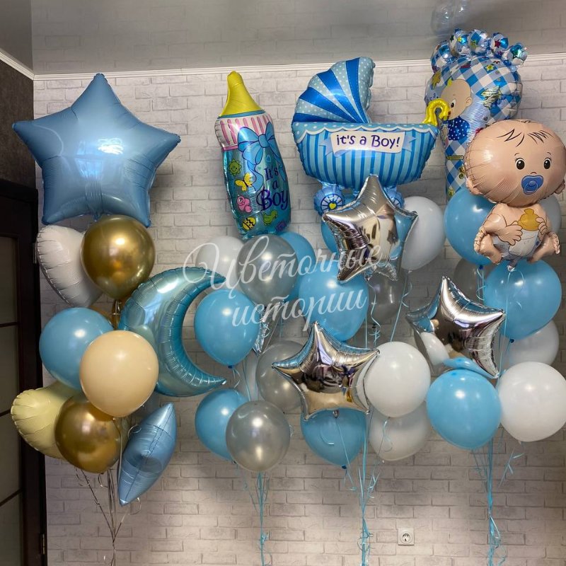 Сет из шаров «На выписку»