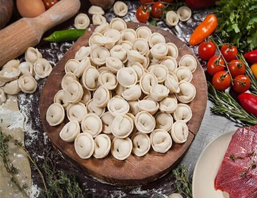 Пельмени домашние с говядиной