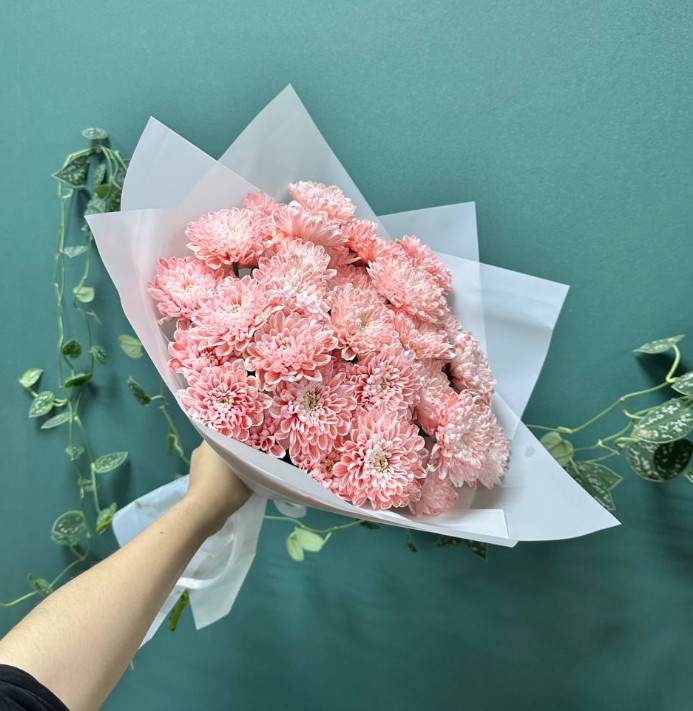 Букет "Розовое облако" макси