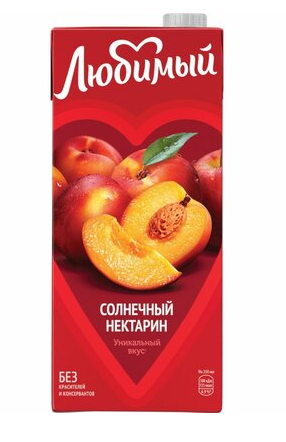 Сок Солнечный нектарин Любимый