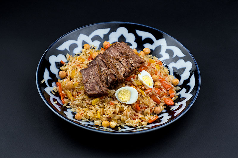 Плов узбекский из говядины 