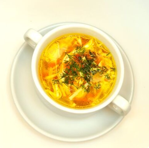 Суп-лапша домашний с курицей
