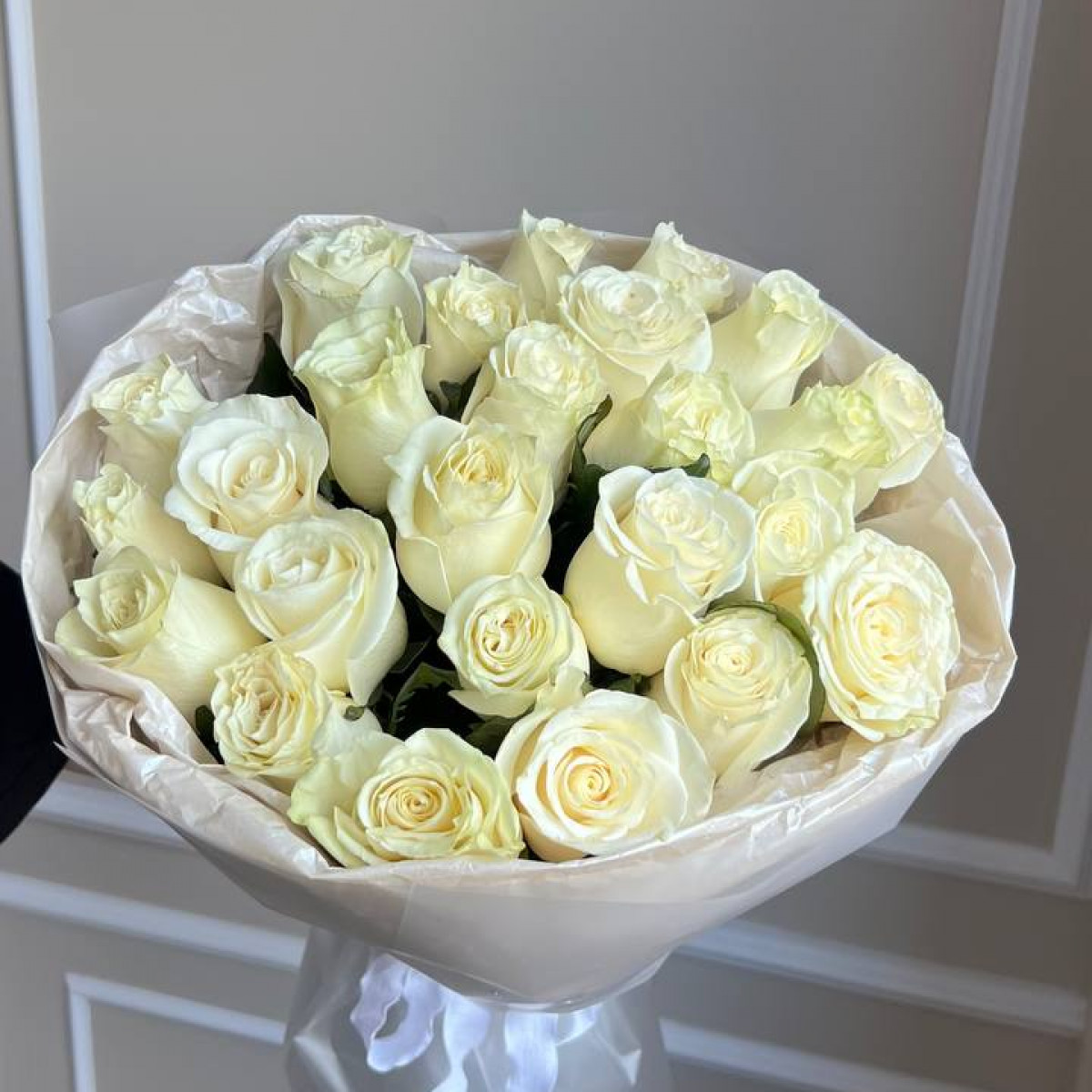 Моно букет из 25 роз Эквадор (предзаказ)