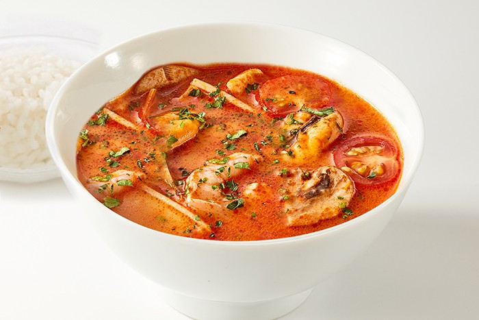 Суп Том Ям с креветками