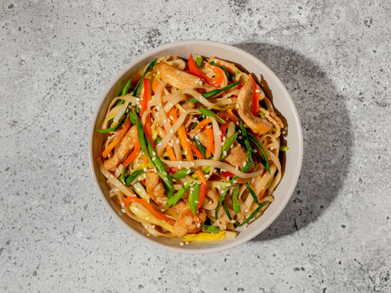 Удон с цыпленком