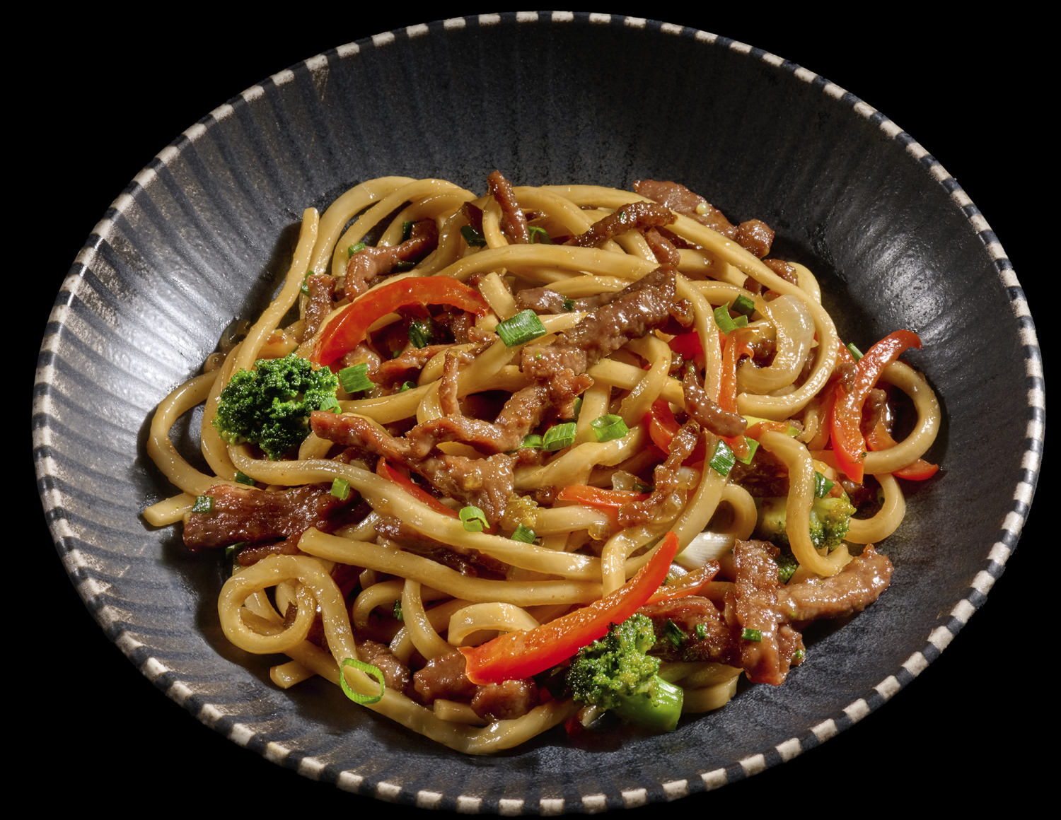 Удон с говядиной