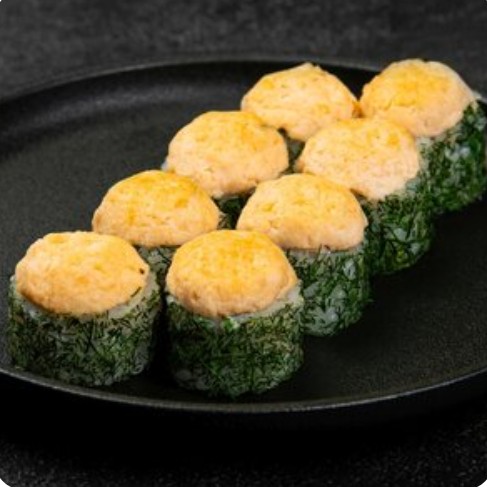 Ролл запеченный Зеленая река