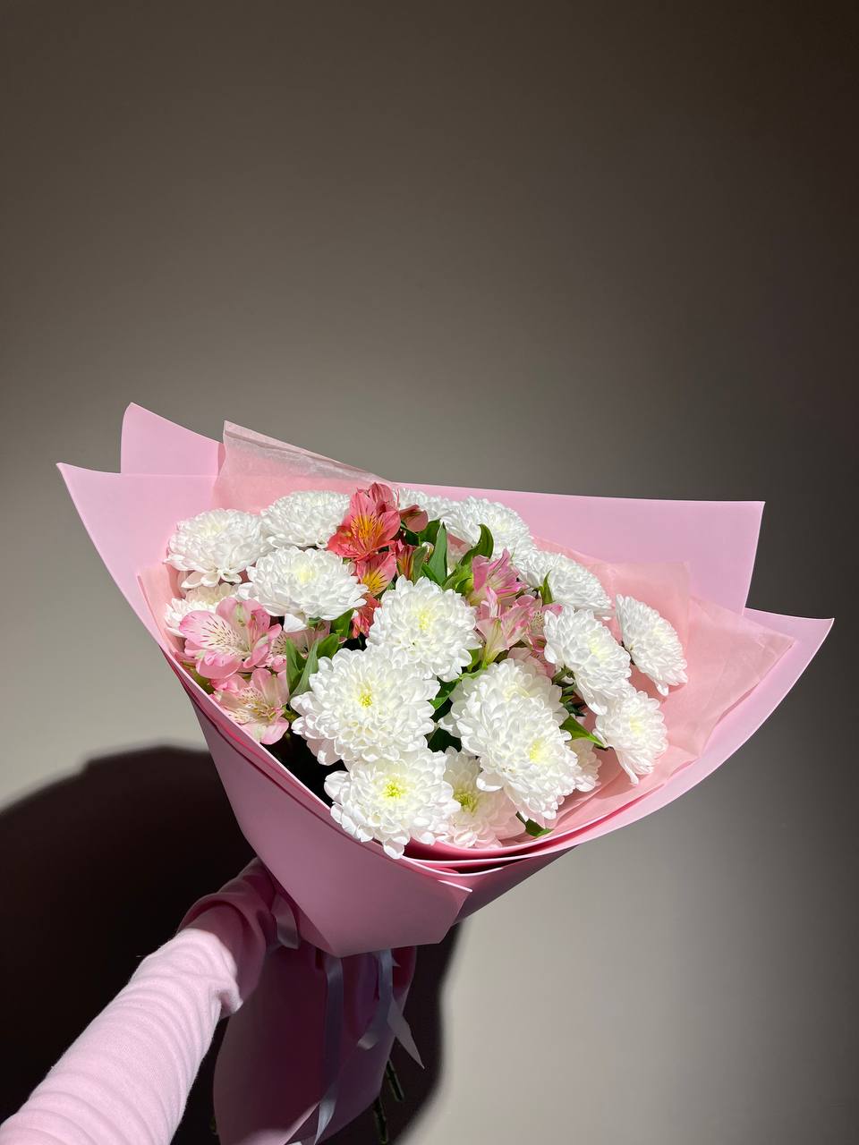 Букет розовый 