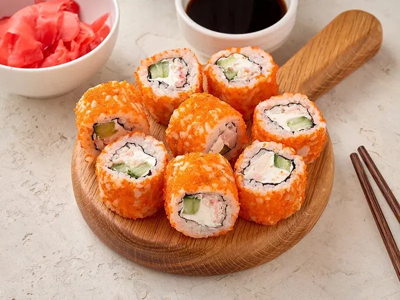 Калифорния со снежным крабом